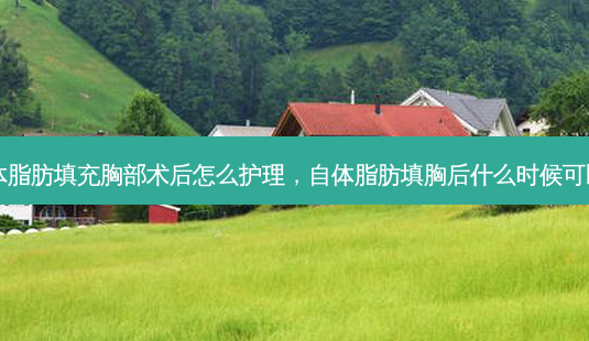 自体脂肪填充胸部术后怎么护理,自体脂肪填胸后什么时候可以捏-第1张图片-美呗严选网 自体脂肪填充胸部术后怎么护理,自体脂肪填胸后什么时候可以捏-第1张图片-美呗严选网
