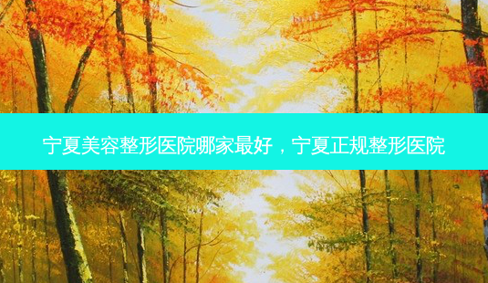 宁夏美容整形医院哪家 *** ,宁夏正规整形医院-第1张图片-美呗严选网 宁夏美容整形医院哪家 *** ,宁夏正规整形医院-第1张图片-美呗严选网