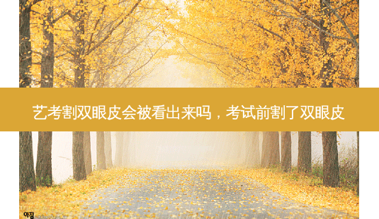 艺考割双眼皮会被看出来吗,考试前割了双眼皮-第1张图片-美呗严选网 艺考割双眼皮会被看出来吗,考试前割了双眼皮-第1张图片-美呗严选网