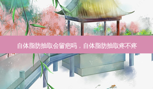 自体脂肪抽取会留疤吗,自体脂肪抽取疼不疼-第1张图片-美呗严选网 自体脂肪抽取会留疤吗,自体脂肪抽取疼不疼-第1张图片-美呗严选网