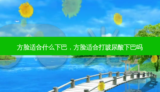 方脸适合什么下巴,方脸适合打玻尿酸下巴吗-第1张图片-美呗严选网 方脸适合什么下巴,方脸适合打玻尿酸下巴吗-第1张图片-美呗严选网