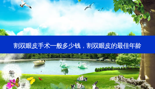 割双眼皮手术一般多少钱,割双眼皮的 *** 年龄-第1张图片-美呗严选网 割双眼皮手术一般多少钱,割双眼皮的 *** 年龄-第1张图片-美呗严选网
