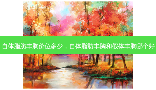 自体脂肪丰胸价位多少,自体脂肪丰胸和假体丰胸哪个好-第1张图片-美呗严选网 自体脂肪丰胸价位多少,自体脂肪丰胸和假体丰胸哪个好-第1张图片-美呗严选网