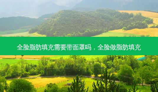 全脸脂肪填充需要带面罩吗,全脸做脂肪填充-第1张图片-美呗严选网 全脸脂肪填充需要带面罩吗,全脸做脂肪填充-第1张图片-美呗严选网