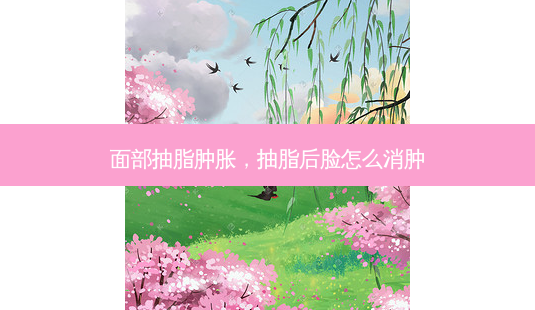 面部抽脂肿胀,抽脂后脸怎么消肿-第1张图片-美呗严选网 面部抽脂肿胀,抽脂后脸怎么消肿-第1张图片-美呗严选网