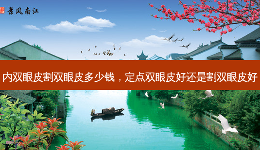 内双眼皮割双眼皮多少钱,定点双眼皮好还是割双眼皮好-第1张图片-美呗严选网 内双眼皮割双眼皮多少钱,定点双眼皮好还是割双眼皮好-第1张图片-美呗严选网