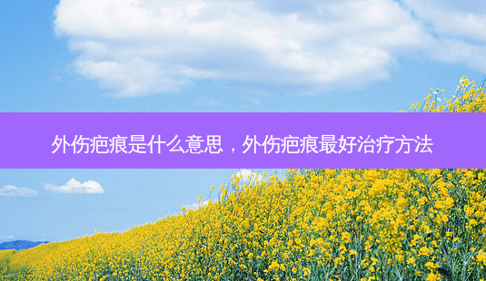 外伤疤痕是什么意思,外伤疤痕 *** 治疗 *** -第1张图片-美呗严选网 外伤疤痕是什么意思,外伤疤痕 *** 治疗 *** -第1张图片-美呗严选网