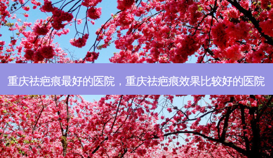 重庆祛疤痕 *** 的医院,重庆祛疤痕效果比较好的医院-第1张图片-美呗严选网 重庆祛疤痕 *** 的医院,重庆祛疤痕效果比较好的医院-第1张图片-美呗严选网