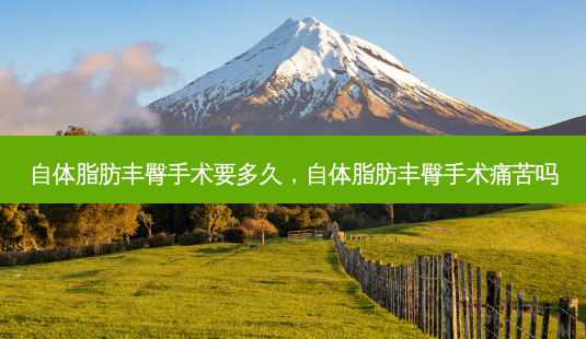 自体脂肪丰臀手术要多久,自体脂肪丰臀手术痛苦吗-第1张图片-美呗严选网 自体脂肪丰臀手术要多久,自体脂肪丰臀手术痛苦吗-第1张图片-美呗严选网