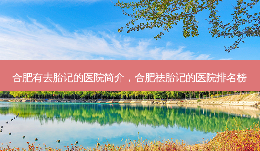 合肥有去胎记的医院简介,合肥祛胎记的医院排名榜-第1张图片-美呗严选网 合肥有去胎记的医院简介,合肥祛胎记的医院排名榜-第1张图片-美呗严选网