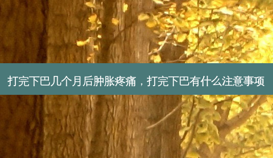 打完下巴几个月后肿胀疼痛,打完下巴有什么注意事项-第1张图片-美呗严选网 打完下巴几个月后肿胀疼痛,打完下巴有什么注意事项-第1张图片-美呗严选网