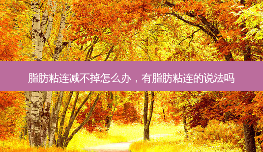脂肪粘连减不掉怎么办,有脂肪粘连的说法吗-第1张图片-美呗严选网 脂肪粘连减不掉怎么办,有脂肪粘连的说法吗-第1张图片-美呗严选网