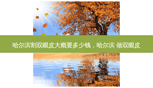 哈尔滨割双眼皮大概要多少钱,哈尔滨 做双眼皮-第1张图片-美呗严选网 哈尔滨割双眼皮大概要多少钱,哈尔滨 做双眼皮-第1张图片-美呗严选网