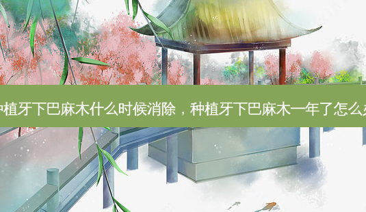 种植牙下巴麻木什么时候消除,种植牙下巴麻木一年了怎么办-第1张图片-美呗严选网 种植牙下巴麻木什么时候消除,种植牙下巴麻木一年了怎么办-第1张图片-美呗严选网