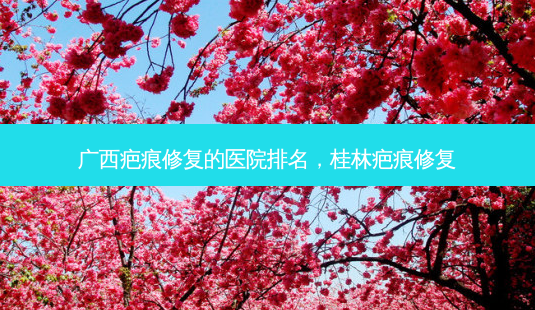 广西疤痕修复的医院排名,桂林疤痕修复-第1张图片-美呗严选网 广西疤痕修复的医院排名,桂林疤痕修复-第1张图片-美呗严选网