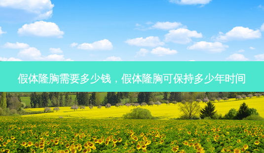 假体隆胸需要多少钱,假体隆胸可保持多少年时间-第1张图片-美呗严选网 假体隆胸需要多少钱,假体隆胸可保持多少年时间-第1张图片-美呗严选网