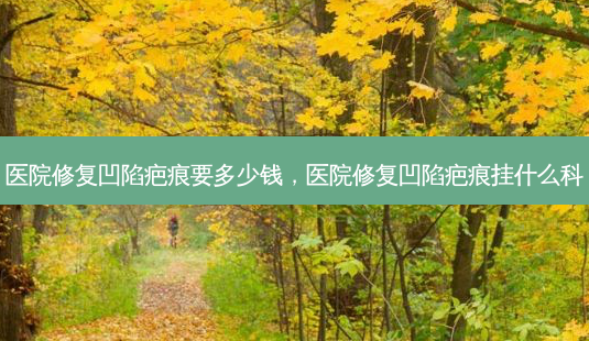 医院修复凹陷疤痕要多少钱,医院修复凹陷疤痕挂什么科-第1张图片-美呗严选网 医院修复凹陷疤痕要多少钱,医院修复凹陷疤痕挂什么科-第1张图片-美呗严选网