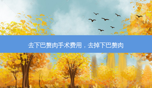 去下巴赘肉手术费用,去掉下巴赘肉-第1张图片-美呗严选网 去下巴赘肉手术费用,去掉下巴赘肉-第1张图片-美呗严选网