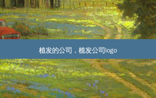 植发的公司，植发公司logo