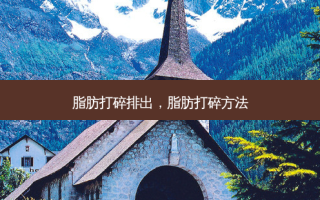 脂肪打碎排出，脂肪打碎 *** 