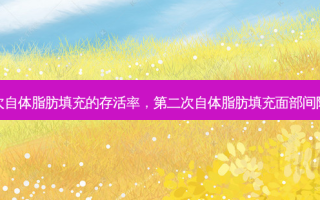 第二次自体脂肪填充的，第二次自体脂肪填充面部间隔多久