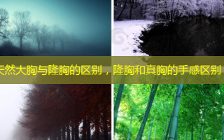 天然大胸与隆胸的区别，隆胸和真胸的手感区别