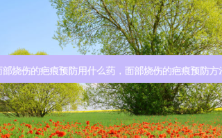 面部烧伤的疤痕预防用什么药，面部烧伤的疤痕预防 *** 