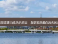 脂肪胶原蛋白流失的原因，脂肪胶原蛋白流失的表现
