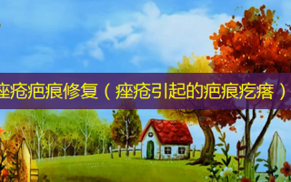 痤疮疤痕修复（痤疮引起的疤痕疙瘩）