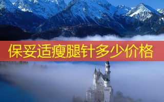 瘦腿针多少价格