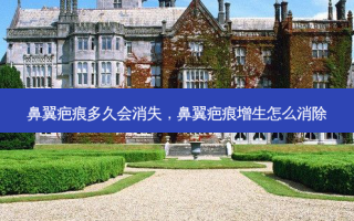 鼻翼疤痕多久会消失，鼻翼疤痕增生怎么消除