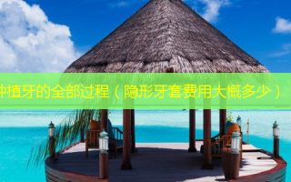 种植牙的全部过程（隐形牙套费用大概多少）
