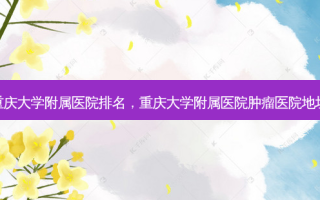 重庆大学附属医院排名，重庆大学附属医院肿瘤医院地址