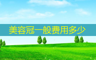 美容冠一般费用多少
