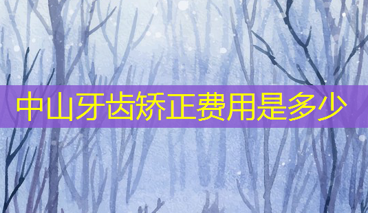 中山牙齿矫正费用是多少-第1张图片-美呗严选网 中山牙齿矫正费用是多少-第1张图片-美呗严选网