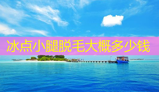 冰点小腿脱毛大概多少钱-第1张图片-美呗严选网 冰点小腿脱毛大概多少钱-第1张图片-美呗严选网