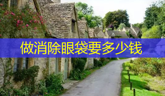 做消除眼袋要多少钱-第1张图片-美呗严选网