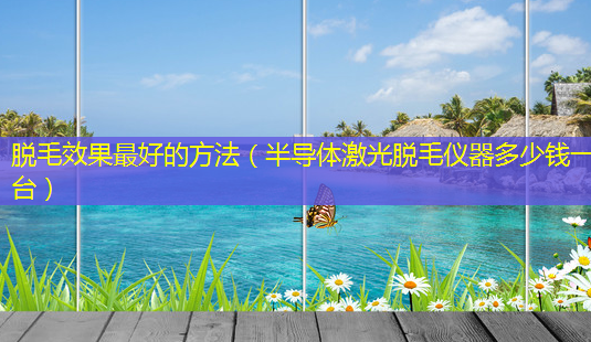 脱毛效果好的 *** (半导体激光脱毛仪器多少钱一台)-第1张图片-美呗严选网 脱毛效果好的 *** (半导体激光脱毛仪器多少钱一台)-第1张图片-美呗严选网