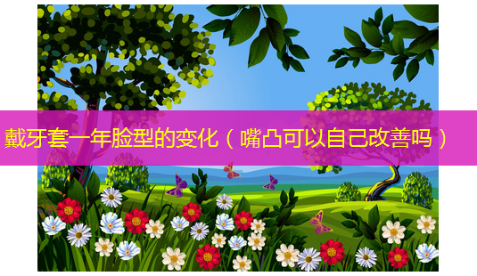 戴牙套一年脸型的变化(嘴凸可以自己吗)-第1张图片-美呗严选网 戴牙套一年脸型的变化(嘴凸可以自己吗)-第1张图片-美呗严选网