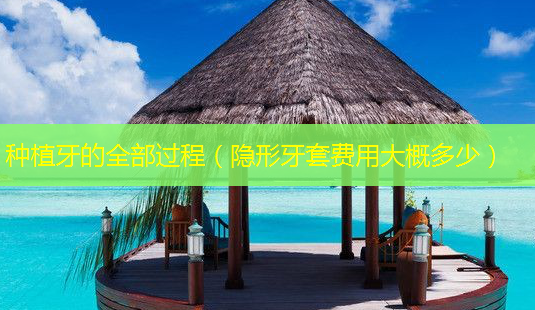 种植牙的全部过程(隐形牙套费用大概多少)-第1张图片-美呗严选网 种植牙的全部过程(隐形牙套费用大概多少)-第1张图片-美呗严选网