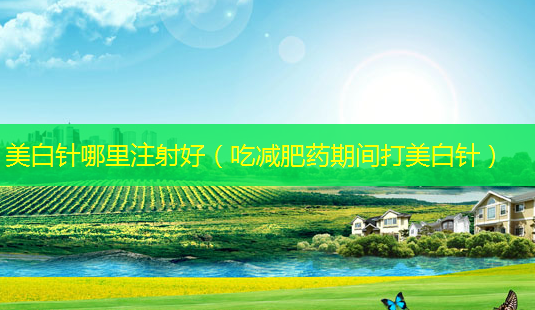 美白针哪里注射好(吃减肥药期间打美白针)-第1张图片-美呗严选网 美白针哪里注射好(吃减肥药期间打美白针)-第1张图片-美呗严选网